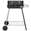 Barbecues En Accessoires-Leen Bakker Somagic Barbecue - Zwart - 62 x 37 x 67.5cm