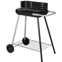 Barbecues En Accessoires-Leen Bakker Somagic Barbecue - Zwart - 62 x 37 x 67.5cm