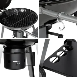 Barbecues En Accessoires-Somagic Barbecue YUTAN - Zwart - Staal