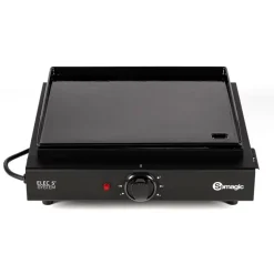 Barbecues En Accessoires-Somagic Plancha OLIANA - Zwart - Staal