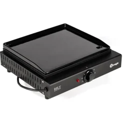 Barbecues En Accessoires-Somagic Plancha OLIANA - Zwart - Staal