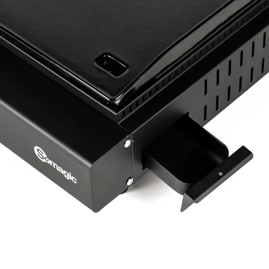 Barbecues En Accessoires-Somagic Plancha OLIANA - Zwart - Staal