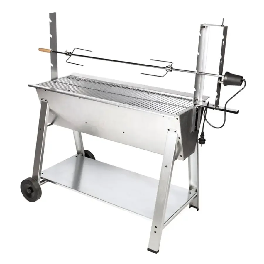 Barbecues En Accessoires-Somagic Rotisserie TITAN - Grijs - Staal
