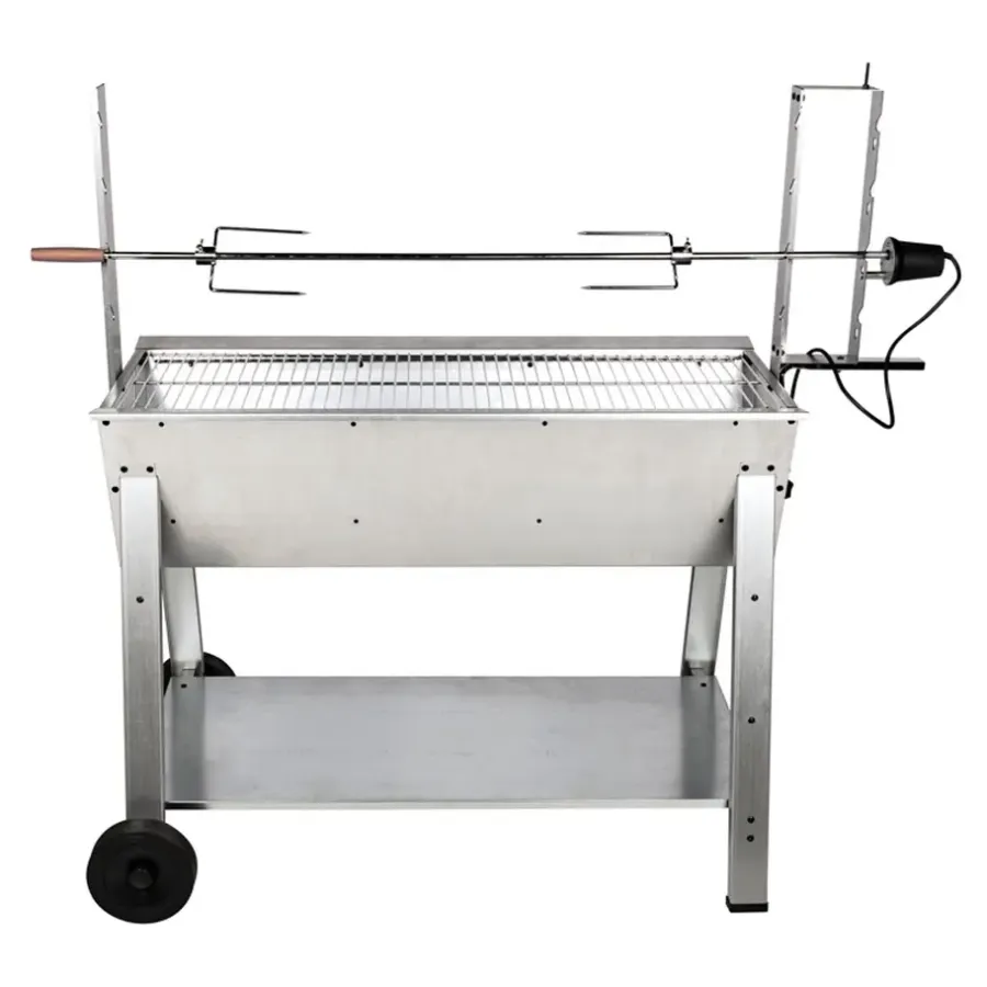Barbecues En Accessoires-Somagic Rotisserie TITAN - Grijs - Staal