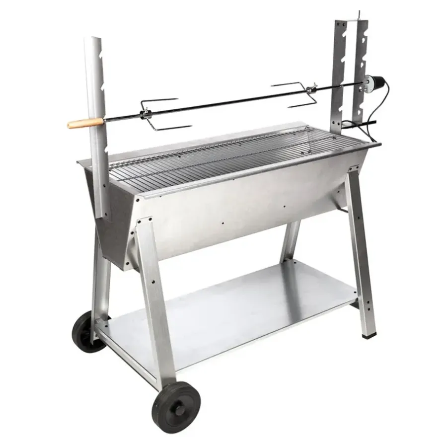 Barbecues En Accessoires-Somagic Rotisserie TITAN - Grijs - Staal