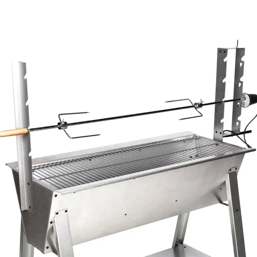 Barbecues En Accessoires-Somagic Rotisserie TITAN - Grijs - Staal