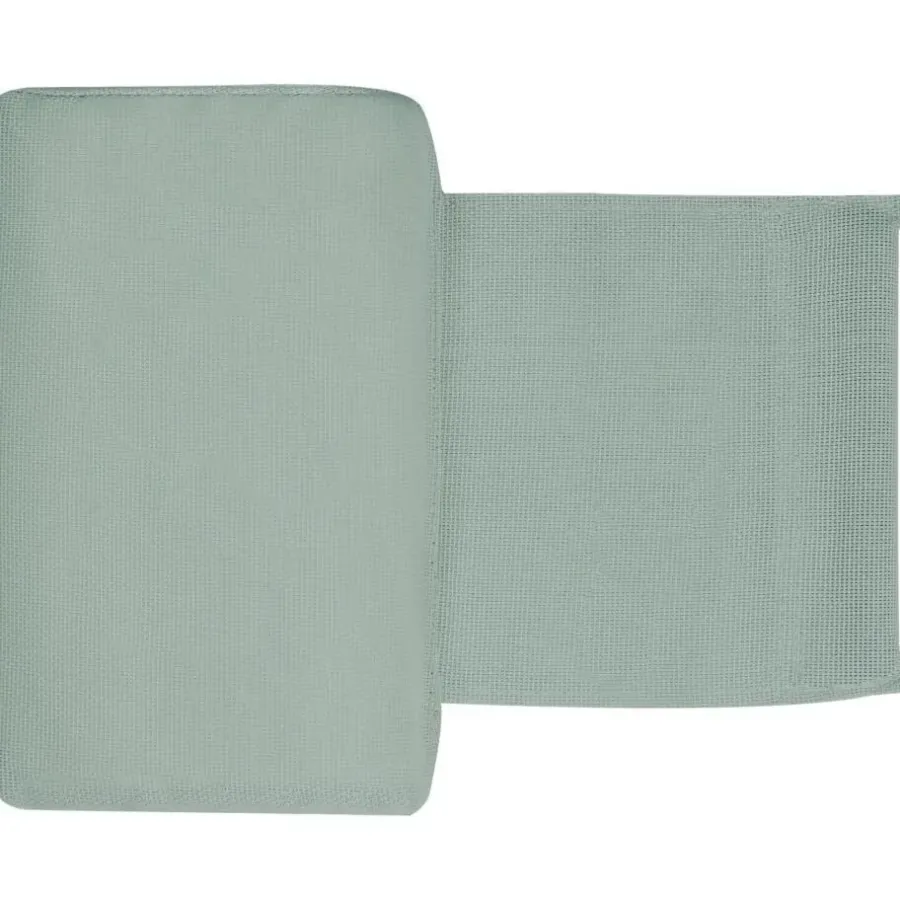 Ligbedden-Leen Bakker SORONI - Ligstoel set van 2 - Groen/Lichtgroen - Staal