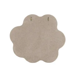 Spiegels-Fjôrd Spiegel Beige Bouclé - 70x70x3,5cm - Kungsbacka