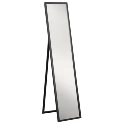 Spiegels-Leen Bakker Spiegel Boa - zwart - 150x33,5 cm
