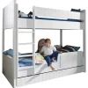 Kinderbedden-Vipack Stapelbed Robin - wit
