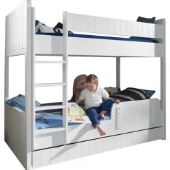 Kinderbedden-Vipack Stapelbed Robin - wit