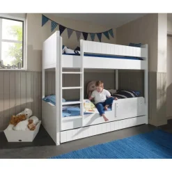 Kinderbedden-Vipack Stapelbed Robin - wit
