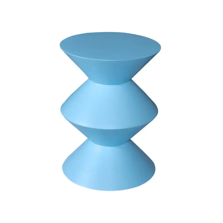 Bijzettafels-StarFurn - Bijzettafel Abel - blauw