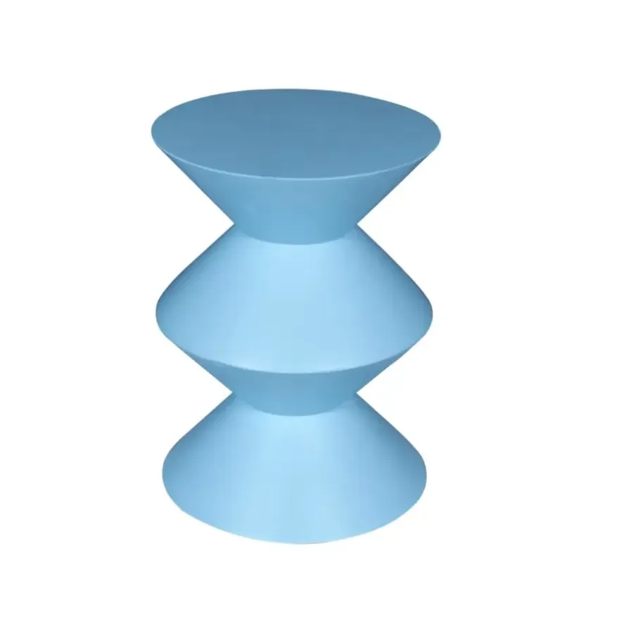 Bijzettafels-StarFurn - Bijzettafel Abel - blauw