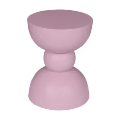 Bijzettafels-Starfurn - Bijzettafel Jon - Roze - 30x30x40 cm