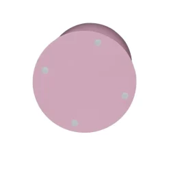 Bijzettafels-Starfurn - Bijzettafel Jon - Roze - 30x30x40 cm
