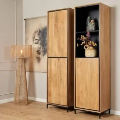Boekenkasten|Boekenkasten-StarFurn - Boekenkast RichWood 60 cm - naturel