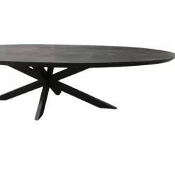 Starfurn - Eettafel Brandy - Zwart - 90x180x76 cm