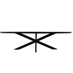 Starfurn - Eettafel Brandy - Zwart - 90x180x76 cm