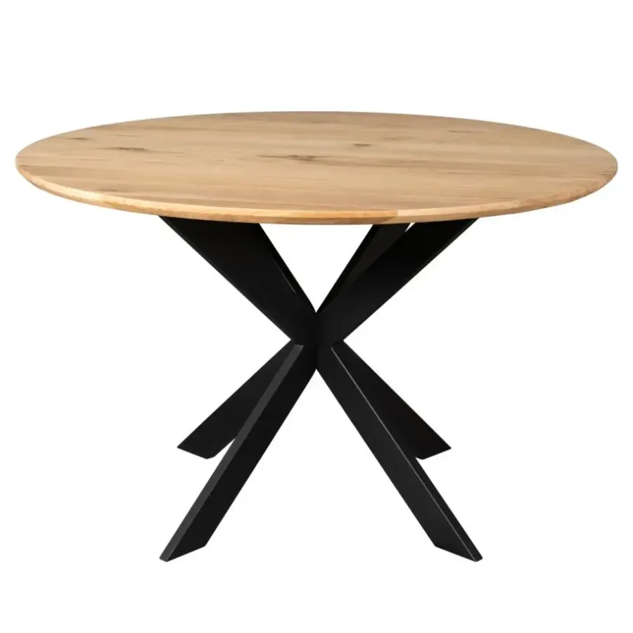 Starfurn - Eettafel Ferris - Bruin - 130x130x76 cm