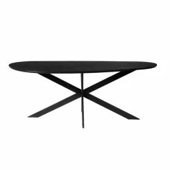 Starfurn - Eettafel Lou - Zwart - 110x240x76 cm
