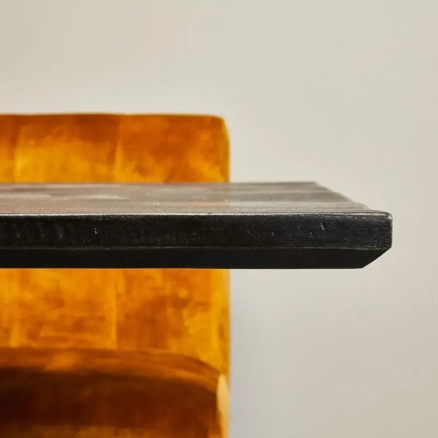 Rechthoekige Eettafels|Houten Eettafels-StarFurn - Eettafel New York 160 cm rechthoek