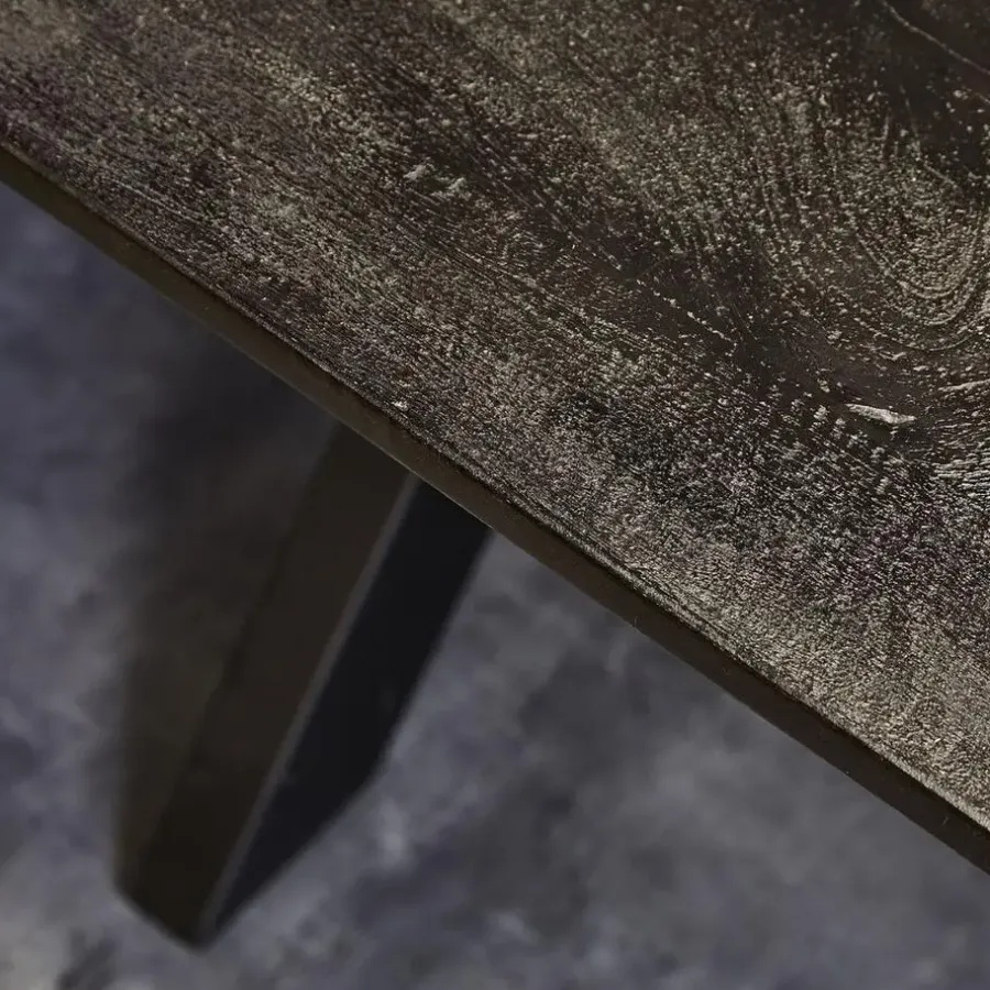 Rechthoekige Eettafels|Houten Eettafels-StarFurn - Eettafel New York 180 cm rechthoek