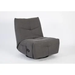 Fauteuils-Starfurn - Fauteuil Lazy - Grijs - 103x82x96 cm