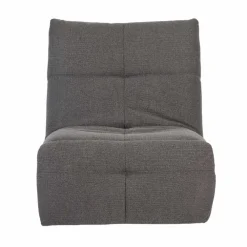 Fauteuils-Starfurn - Fauteuil Lazy - Grijs - 103x82x96 cm