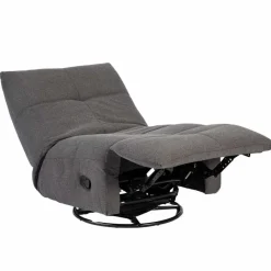Fauteuils-Starfurn - Fauteuil Lazy - Grijs - 103x82x96 cm
