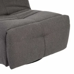 Fauteuils-Starfurn - Fauteuil Lazy - Grijs - 103x82x96 cm