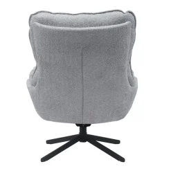 Fauteuils-Starfurn - Fauteuil Vera - Grijs - 83x115x59 cm