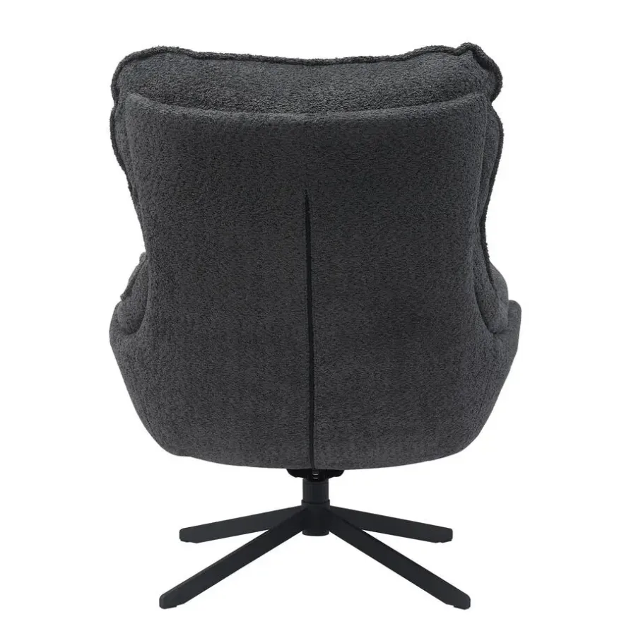 Fauteuils-Starfurn - Fauteuil Vera - Grijs - 83x115x59 cm