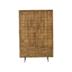 Wandkasten-StarFurn - Kabinet Brandy - 100 cm - naturel