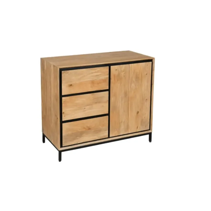 Ladekasten|Ladekasten-StarFurn - Ladekast RichWood 100 cm