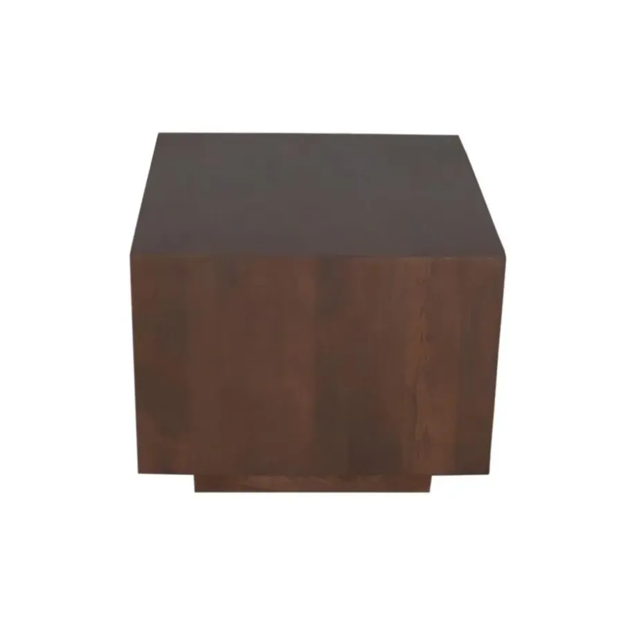 Salontafels-StarFurn - Livia vierkante salontafel - 56 cm - walnoot