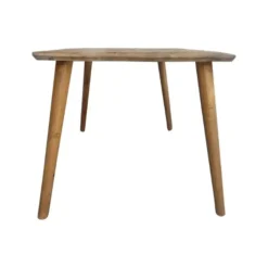 Rechthoekige Eettafels|Houten Eettafels-StarFurn - Rechthoekige eettafel Omaha - 200 cm - naturel