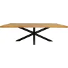 StarFurn - Rechthoekige eettafel Denver - 160 cm - naturel