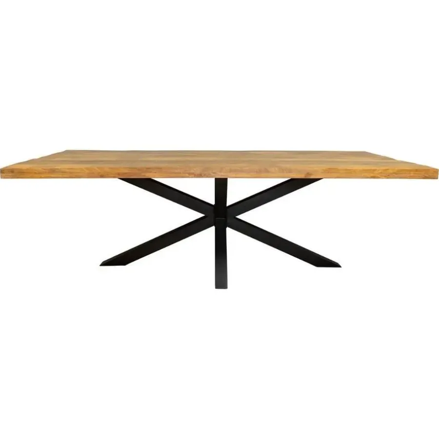 StarFurn - Rechthoekige eettafel Denver - 160 cm - naturel