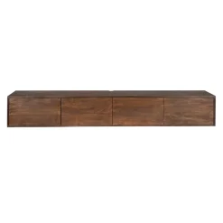 Tv Meubels-Starfurn - Tv meubel Vision - Bruin - 30x200x35 cm