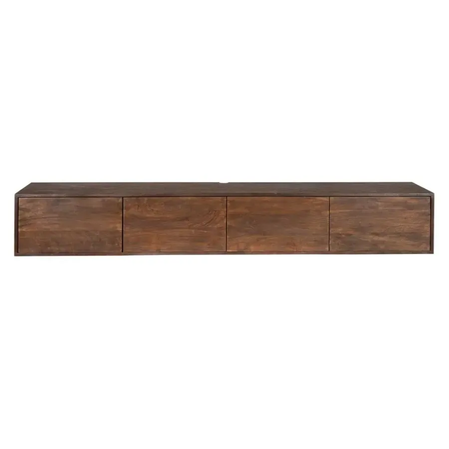 Tv Meubels-Starfurn - Tv meubel Vision - Bruin - 30x200x35 cm