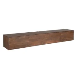 Tv Meubels-Starfurn - Tv meubel Vision - Bruin - 30x200x35 cm
