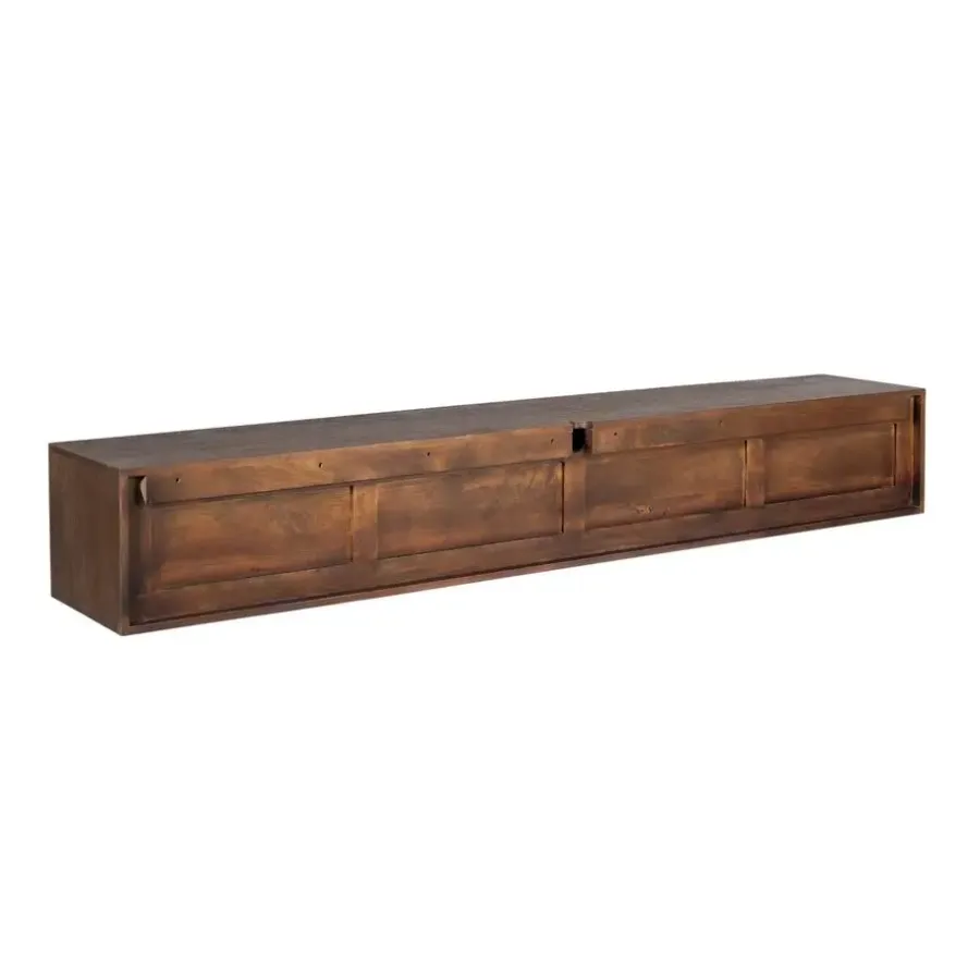Tv Meubels-Starfurn - Tv meubel Vision - Bruin - 30x200x35 cm