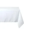 Tafelkleden-Stof Textile Tafelkleed - 145 x 240 cm - wit - Tafellaken