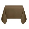 Stof Textile Tafelkleed - 180 x 180 cm - khaki - Tafellaken