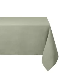 Stof Textile Tafelkleed - 145 x 240 cm - salie groen - Tafellaken