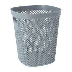 Prullenbakken-Storage Solutions Afvalbak/prullenbak - kunststof - blauw - 12L