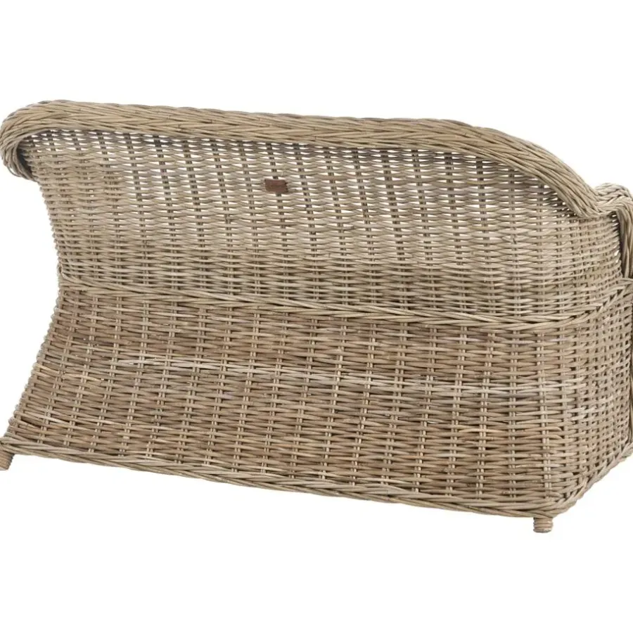 Loungebanken-Leen Bakker SUSUA - Tuinbank - Gebroken wit - Rotan