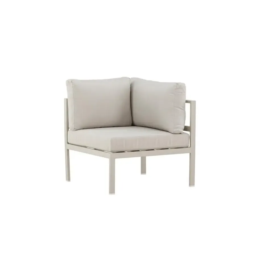 Loungeset Elementen-Svea - Diego bank module hoek - beige