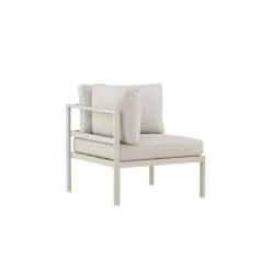 Loungeset Elementen-Svea - Diego bank module hoek - beige